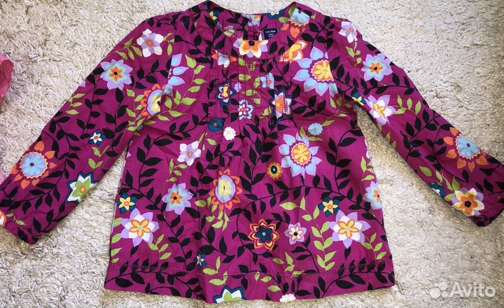 Блузка babyGap 4 года 98/104+лосины в подарок