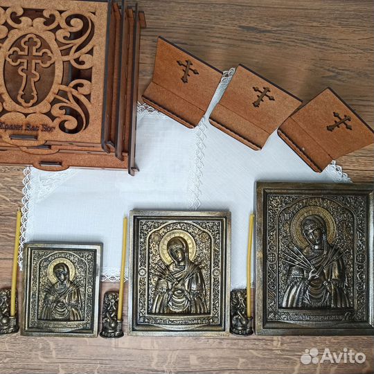 Икона Божьей Матери Семистрельная. Подарочная упак