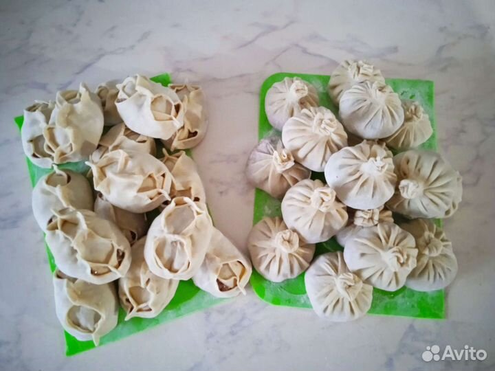 Пельмени, вареники ручной работы