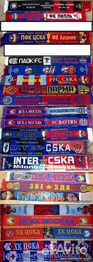 Шарфы цска ультрас, матчевые, хулиганки