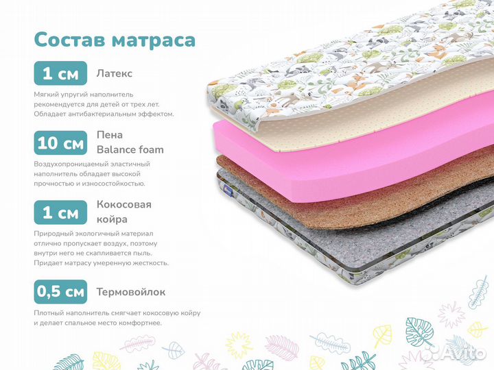 Матрас Новый Очумелкин х/б