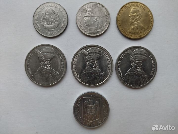 Монеты Великобритании и Европейских стран