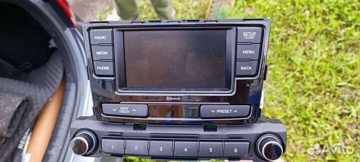Штатная магнитола на hyundai solaris 2021