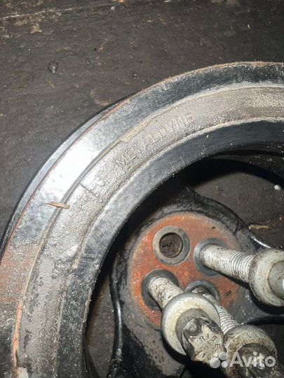 Шкив коленвала om651 Mercedes