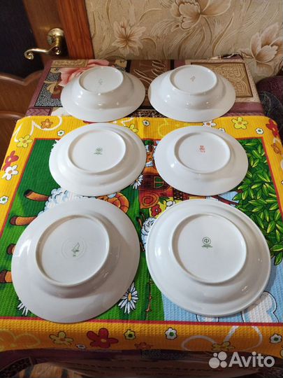 Набор детской посуды ГДР. Новые