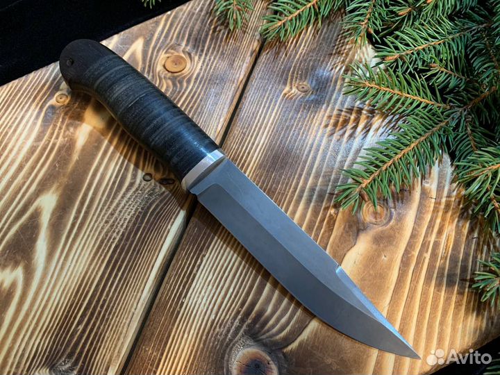 Нож охотничий сталь кованая Х12мф
