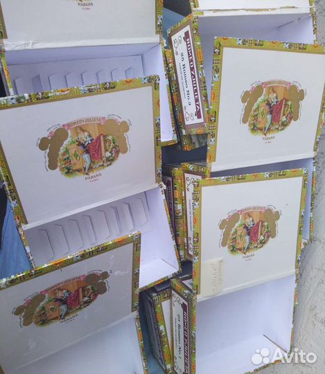 Romeo i Juliette коробки пустые от Habanos