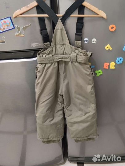 Зимние брюки для мальчика 86