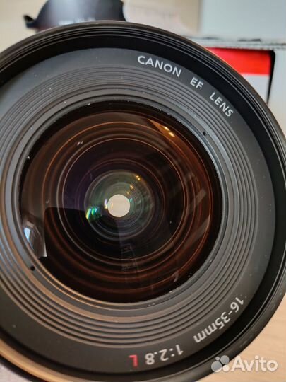 Canon ef 16 35mm f 2 8l ii usm