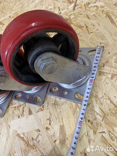 Колеса поворотные для тележки транспортировочной