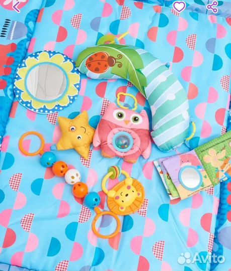 Развивающий коврик тм stelliumbaby