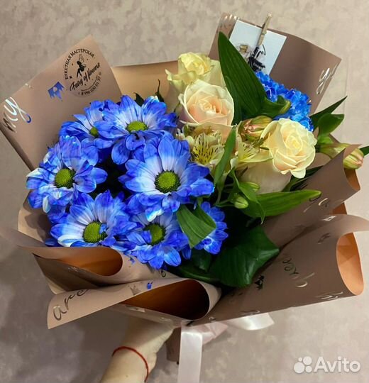 Живые цветы букеты