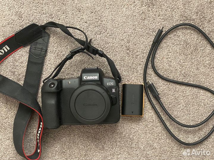 Canon EOS R + адаптер