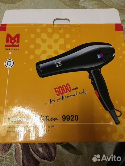 Новый фен Moser Edition