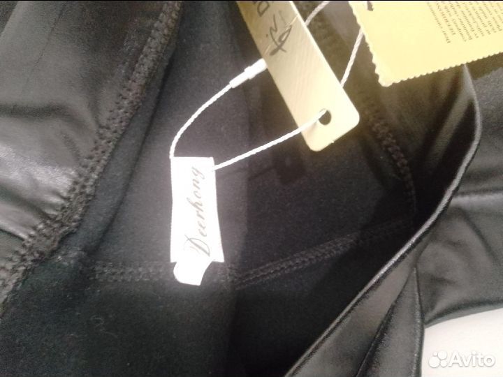 Брюки кожаные 3XL