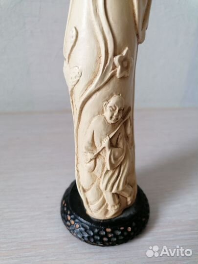 Статуэтка нэцкэ старец СССР