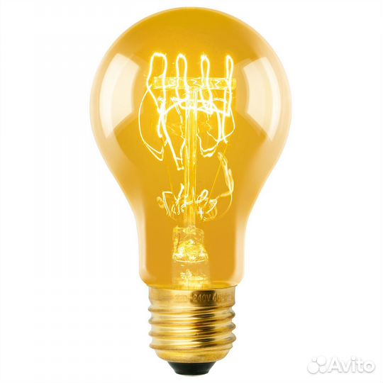 Лампа Loft Vintage IL-V-A60-60/golden/E27