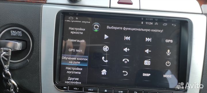 Магнитола на passat b6, b7, skoda