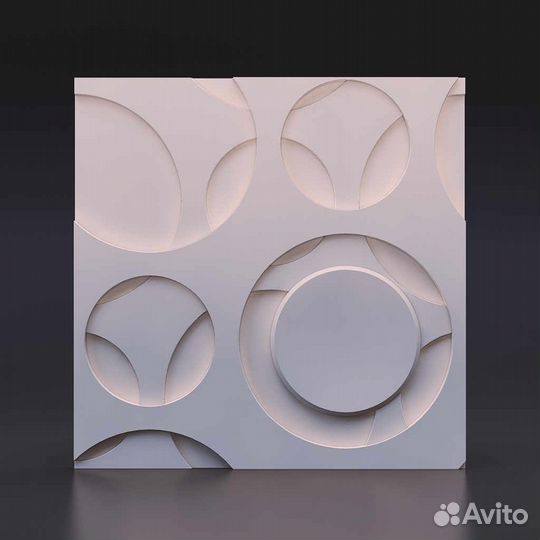 Гипсовая 3D панель 