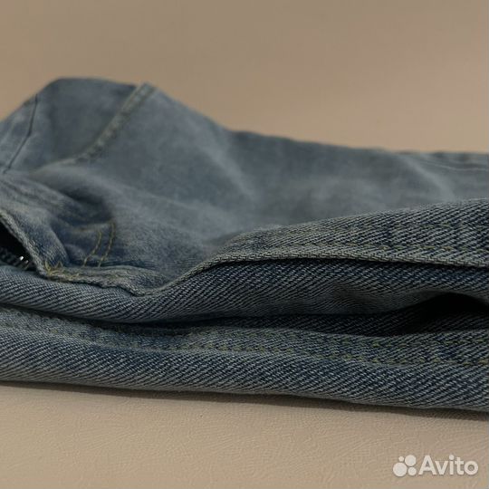 Джинсовая юбка миди 44