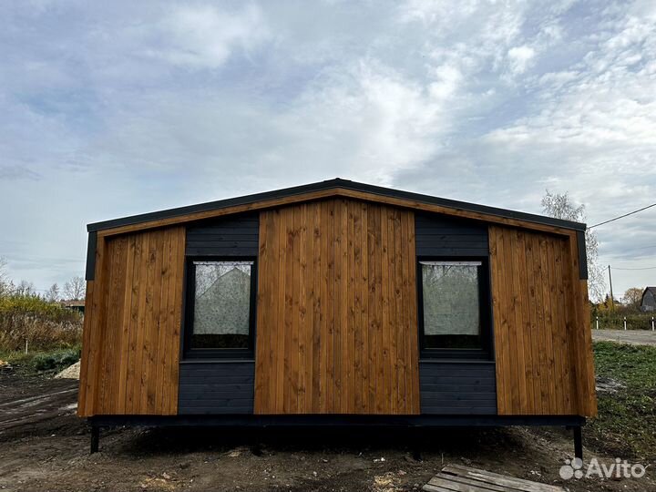 Готовый модульный дом Барн65+