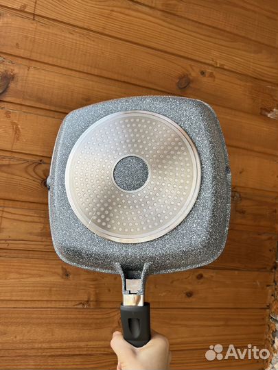 Сковородка гриль Royal Kuchen 28 см, Чугунная