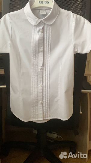 Школьные рубашки для девочки 128-134