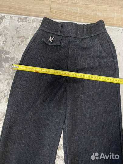 Брюки теплые школьные для девочки 128-134