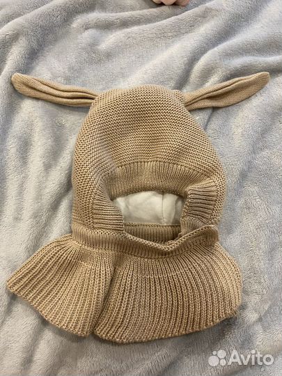 Шапка зимняя для малыша 38-40