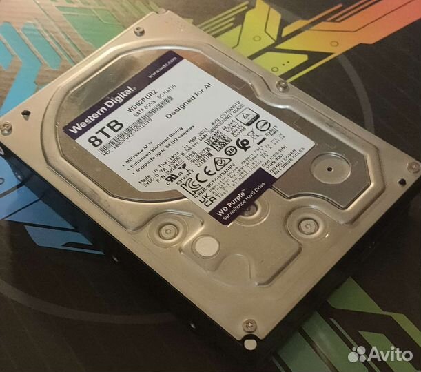 WD purple 8tb 2021год опт/ розн