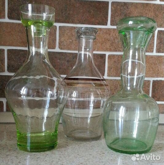 Штофы и графины СССР