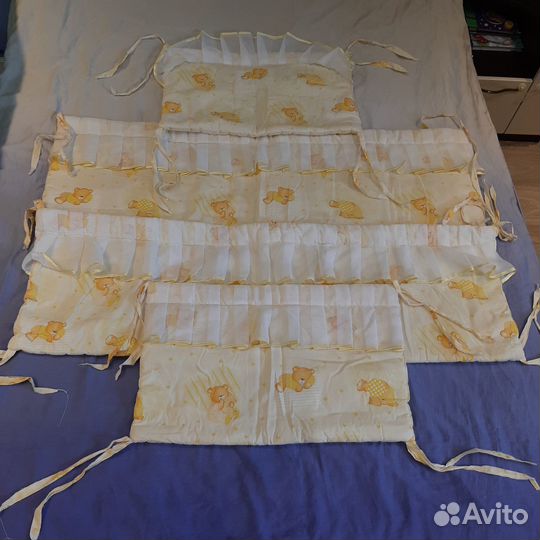 Бортики в детскую кроватку