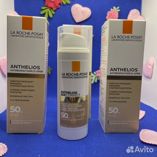 La roche posay anthelios антивозрастной cc-крем