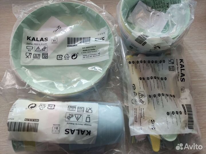 Детская посуда калас Kalas Икея IKEA