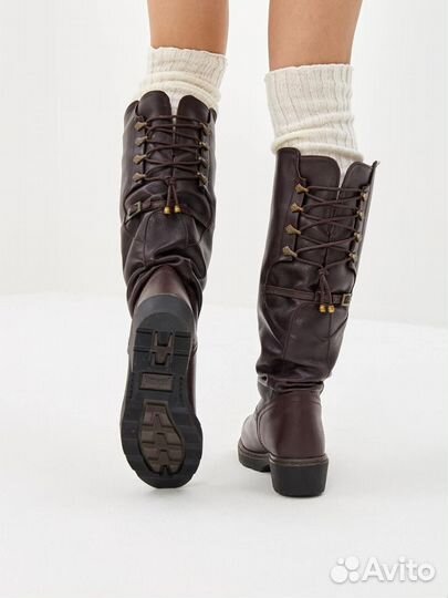 Сапоги для женщин с теплым мехом на осень