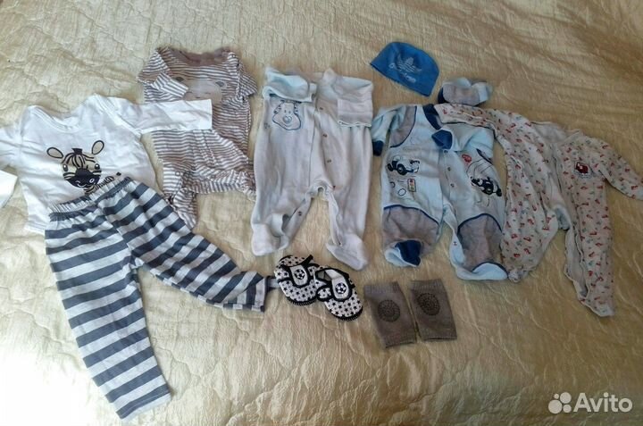 Пакет вещей для мальчика на 3-6 мес