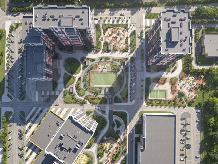 2-к. квартира, 83,5 м², 1/25 эт.