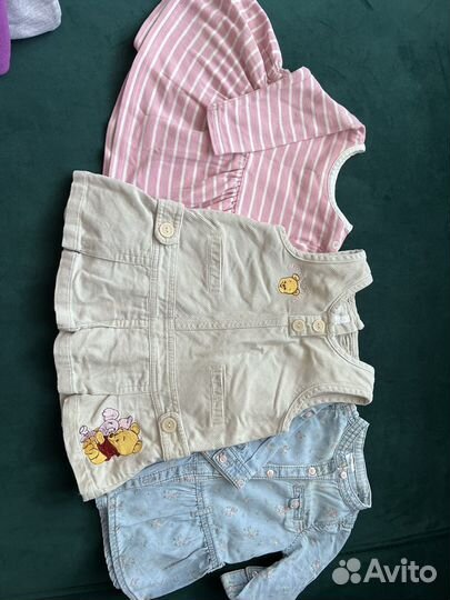 Детские вещи 62-74 размер на девочку