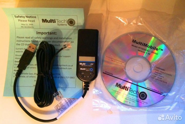 MultiMobile MT9234MU USB факс модем