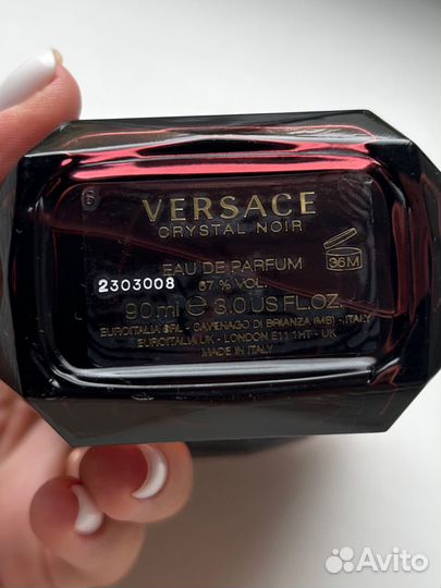 Духи versace crystal noir оригинал