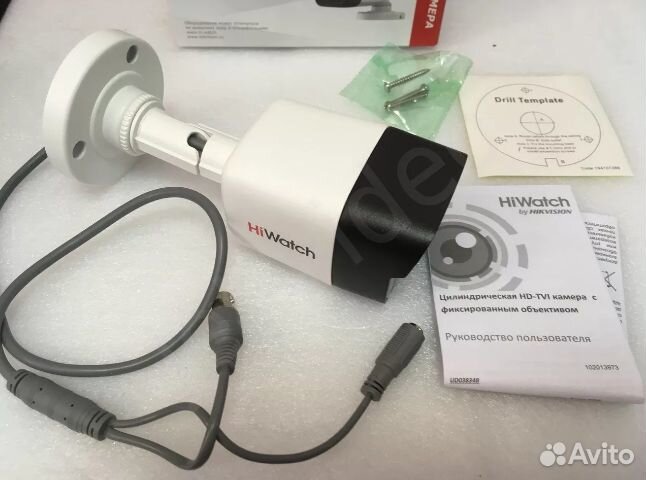 Видеокамера HiWatch DS-T220S(B) (3.6 mm) HD-TVI