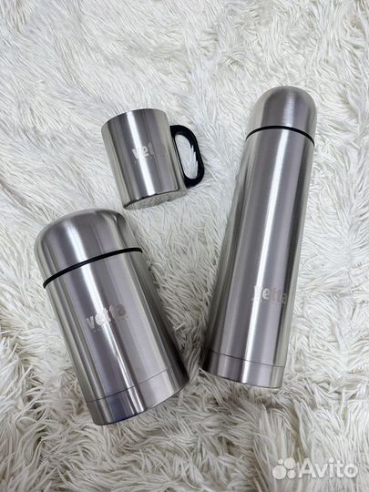 Походный набор: 2 термоса+кружка