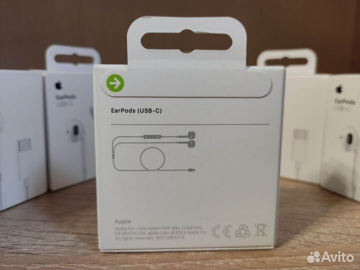 Наушники Apple EarPods USB-C Lightning Оригинал