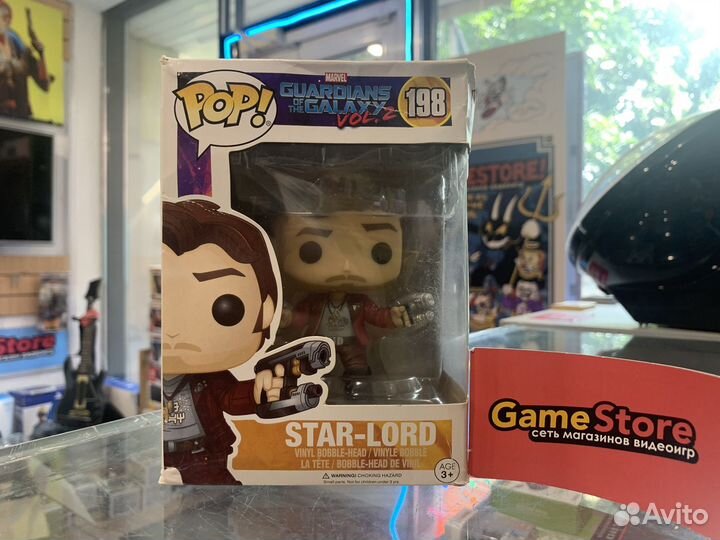 Фигурка Star Lord Стражи Галактики Funko Pop