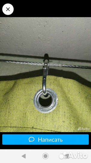 Штора брезентовая для гаража простая или утеплен