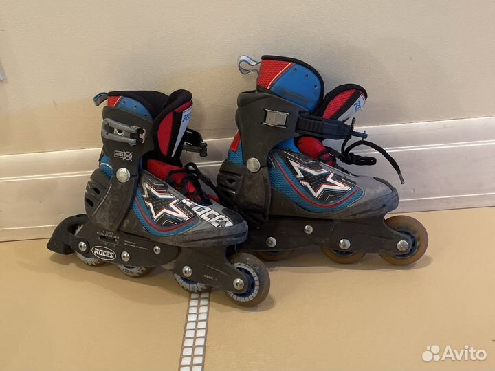 Роликовые коньки детские раздвижные