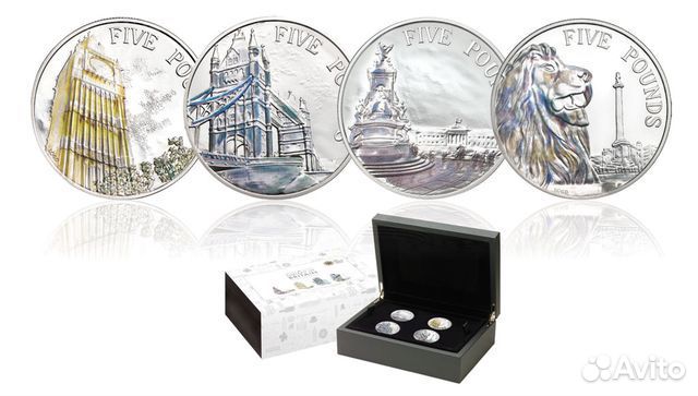 Великобритания, 5 фунтов 2014г. Портрет Британии