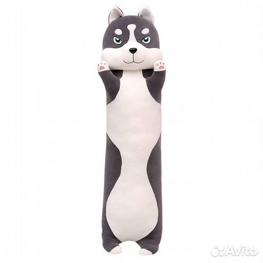 Плюшевый хаски-батон