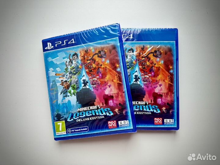 Minecraft Legends Deluxe Edition (новый) PS4
