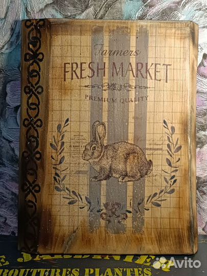 Разделочная доска для хлеба, сыра, овощей и тд